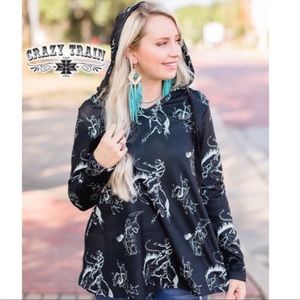 Crazy Train brand hoodie